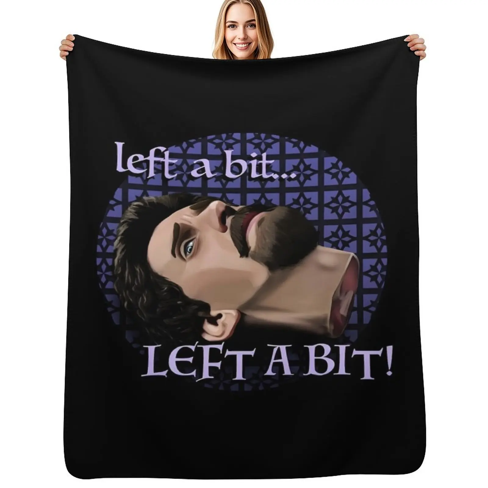 

bbc ghosts left a bit Throw Blanket Thins Soft Plush Plaid Single Cute Blankets