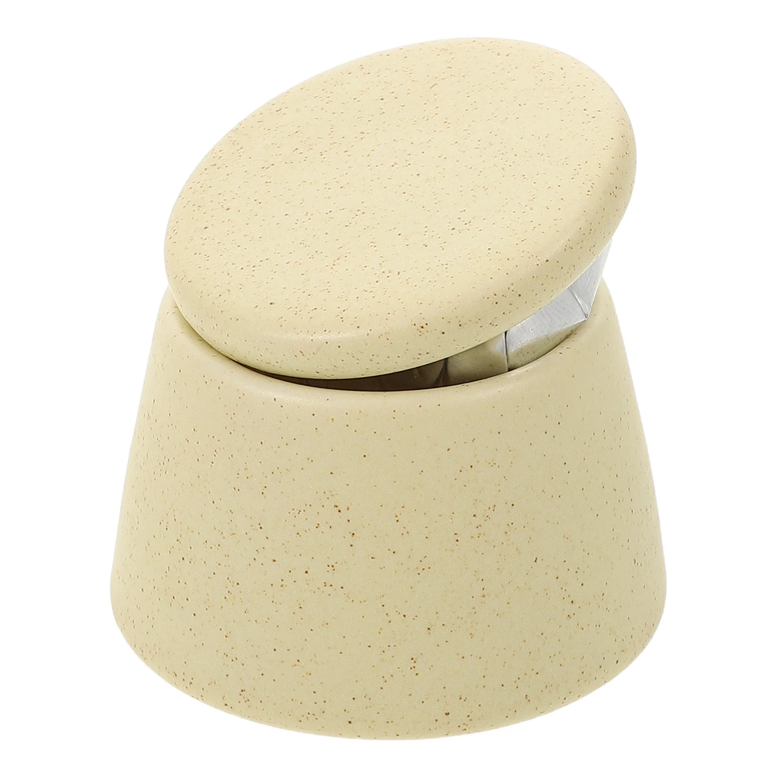 Ceramic Nail Brush Washing Cup Japanese Style High Sealing Lid Acrylic Liquid Holder Manicure Bowl Nail Art Tools Glitter Pen