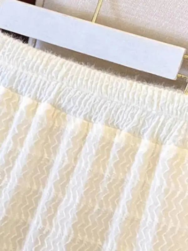 レーススカート女性フレンチスタイル足首までの長さの高弾性ウエスト中空アウトパッチワーク新しいルーズスリム韓国スタイル A ライン甘い OP8