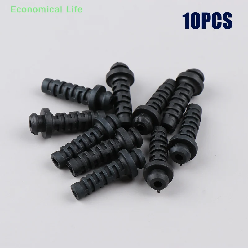 10PCS Cable Gland Connector PVC Strain Relief Cord Boot Protector Power Tool Hose Wire Cable Sleeve For Cellphone Charger