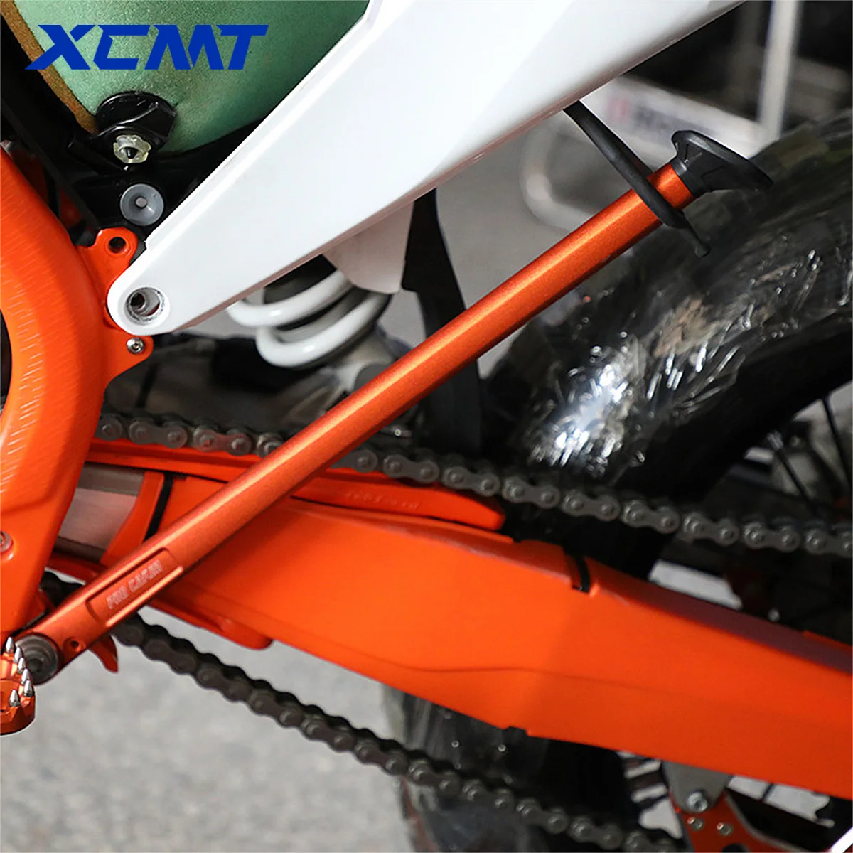 Für KTM EXC XCF XC XCFW EXCF XCW TPI Sechs Tage 125 250 300 350 450 500 300 1998-2024 Motocross Gummi Ständer Seitenständerband