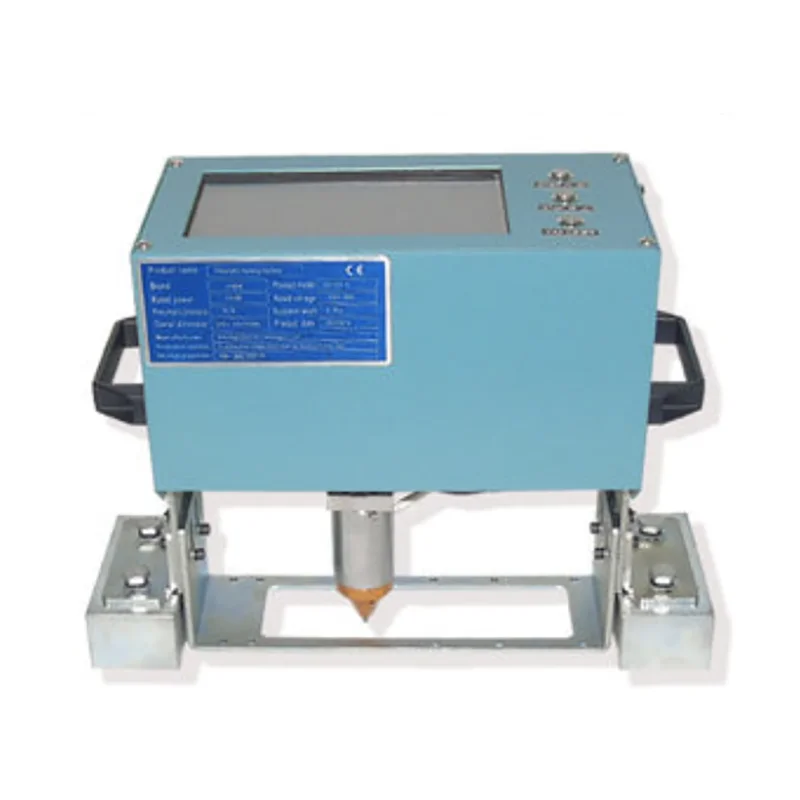 Portable Lathe computer touch-screen integrated marking machine beam frame number engraving steel plate Laser machine