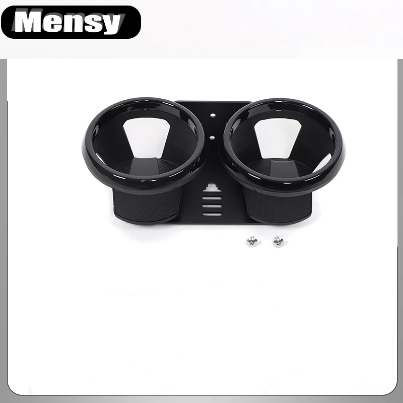 For 2008-2012 Seat leon rear bridge water cup holder carbon steel black 1 piece set car rear drain cup accessories