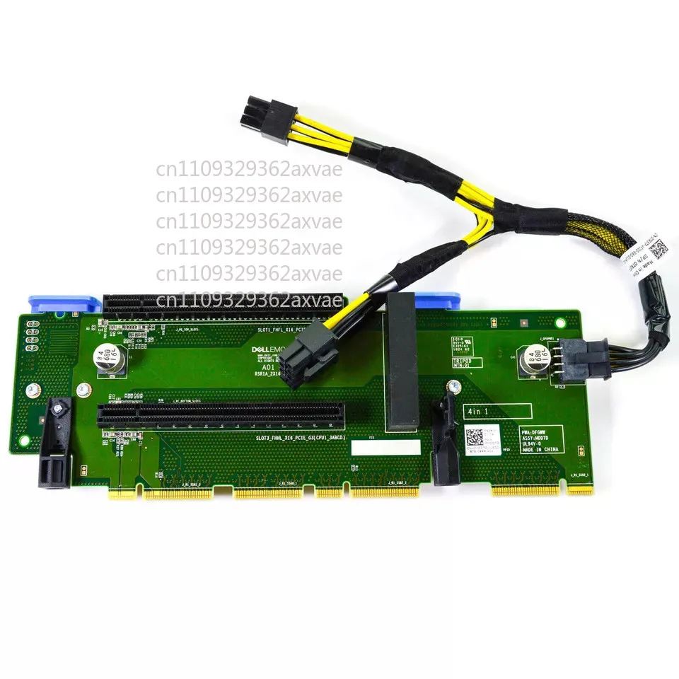 FOR DELL Poweredge R740 R740XD GPU Power Extension Card MDDTD w/Cable TR5TP