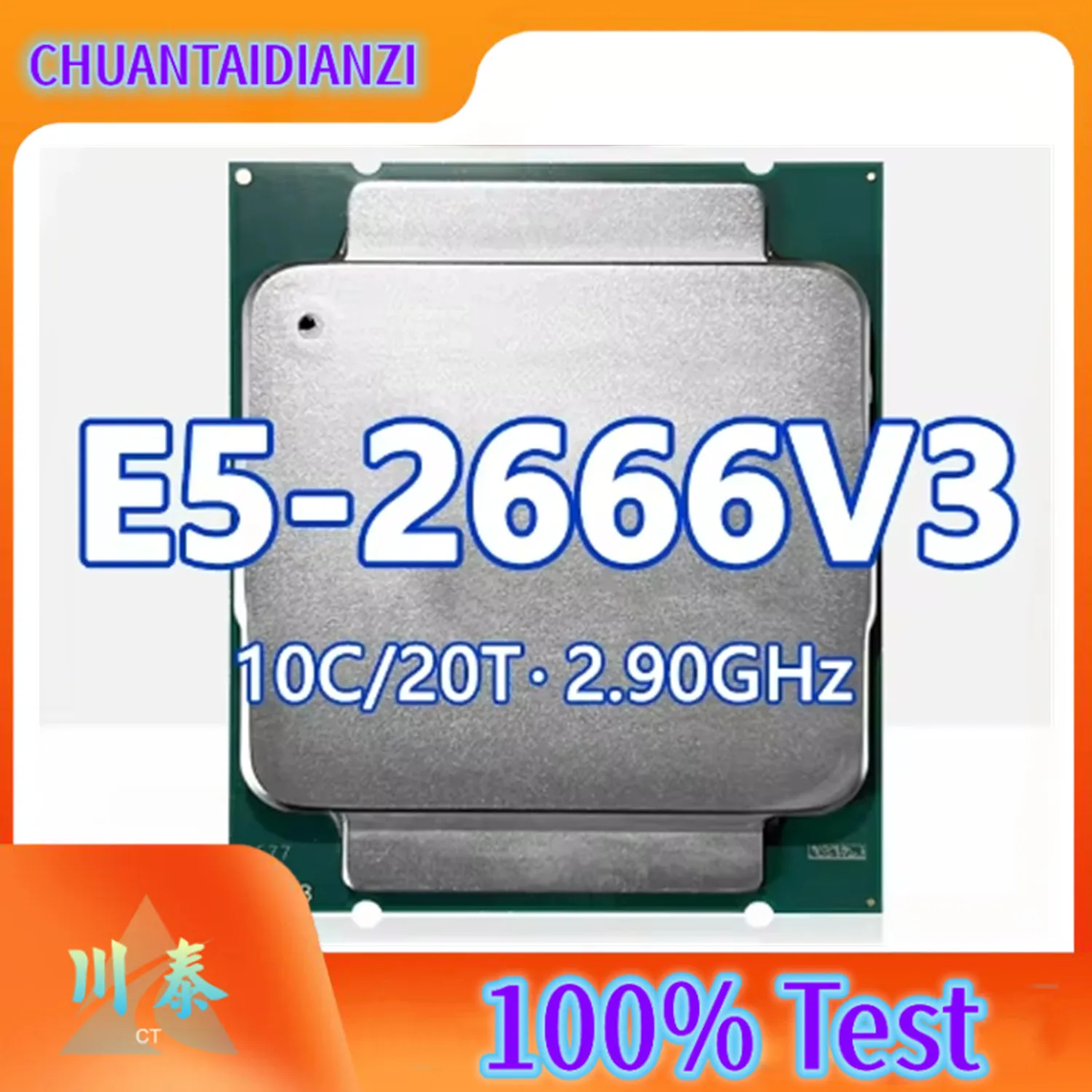 

Xeon E5-2666V3 CPU 10 Cores 20 Threads 2.90GHz 25MB 135W DDR4 LGA2011-3 For X99 server motherboard xeon E5 2666V3 processor