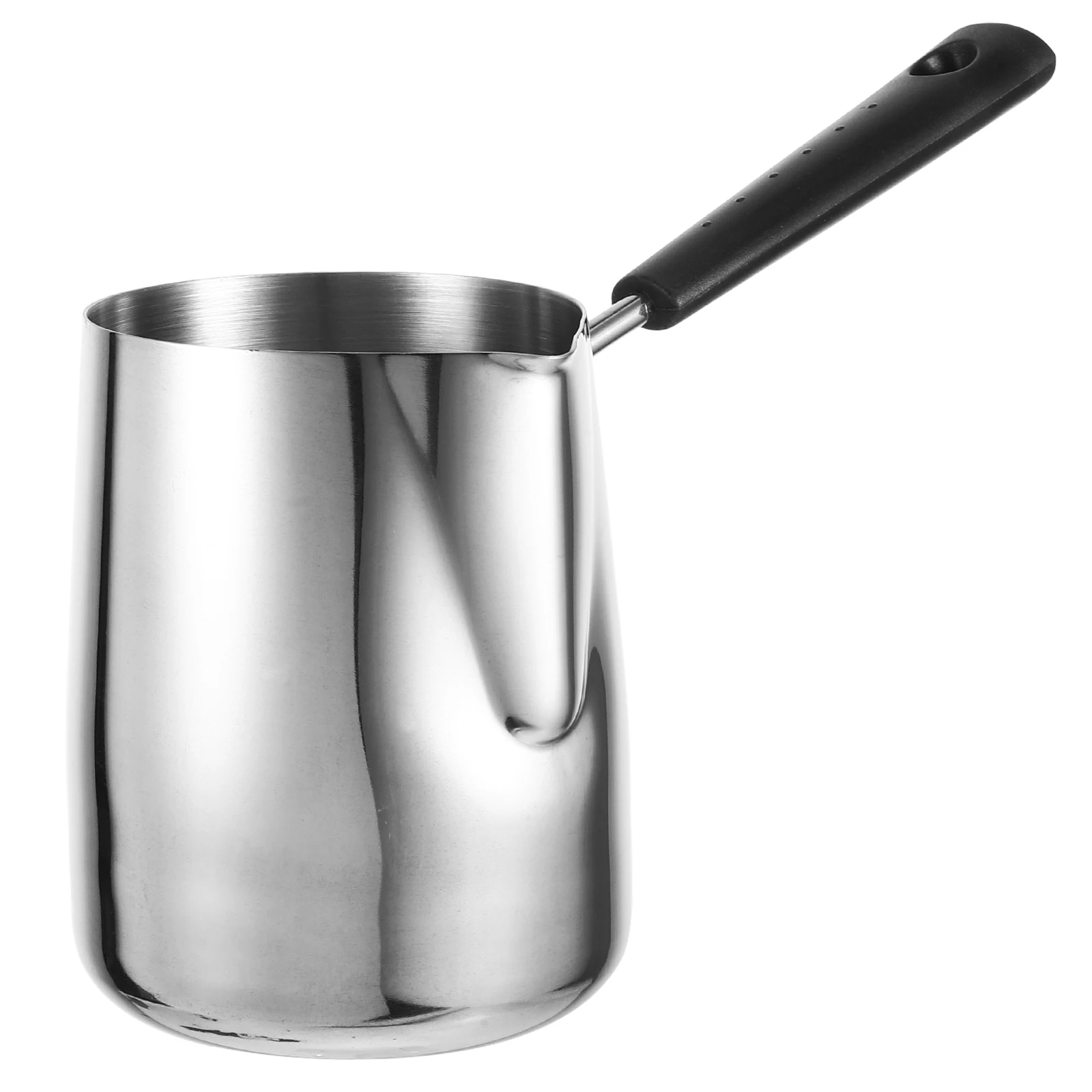 

Large Coffee Pot Insulation Stainless Steel Wide Bottoms Milk Chocolate Melting Butter Warmer Greek Brewing Kitchen Bar