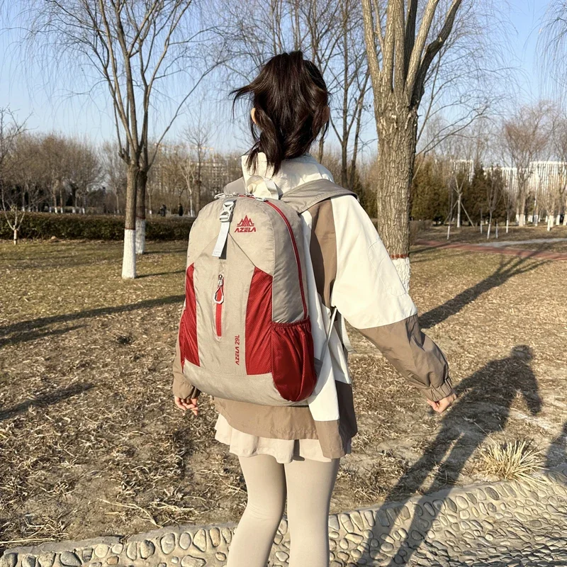 حقيبة ظهر خفيفة الوزن للاستخدام الخارجي، حقيبة ظهر قابلة للطي للتنزه سيرًا على الأقدام، حقائب ظهر لركوب الدراجات والجري للرجال والنساء للسفر Mochila Musж7).ükzak #6