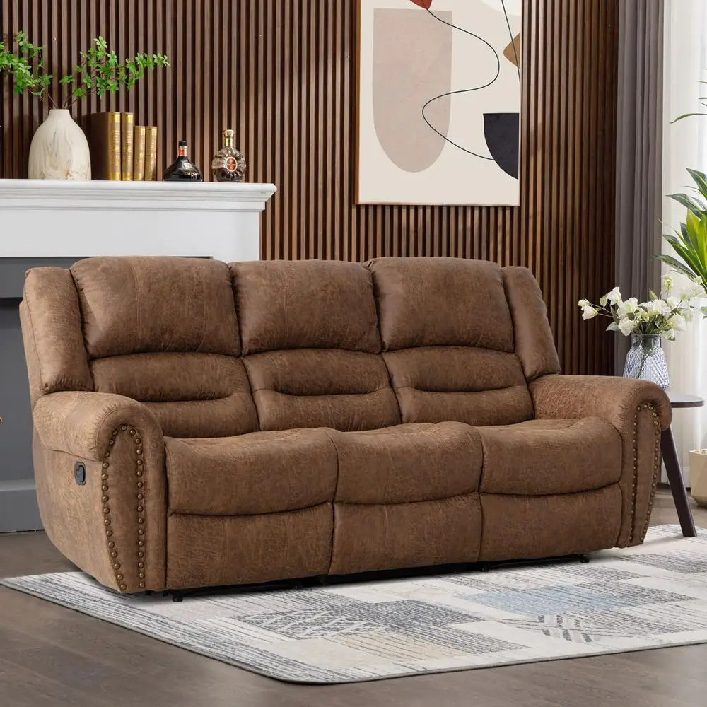 

Chenille Soft Sofa w WellFilled Backrests, Modern Loveseat w Plump Pillows, 2 Seater Upholstered Couch w Thick amp Comfy Cushio