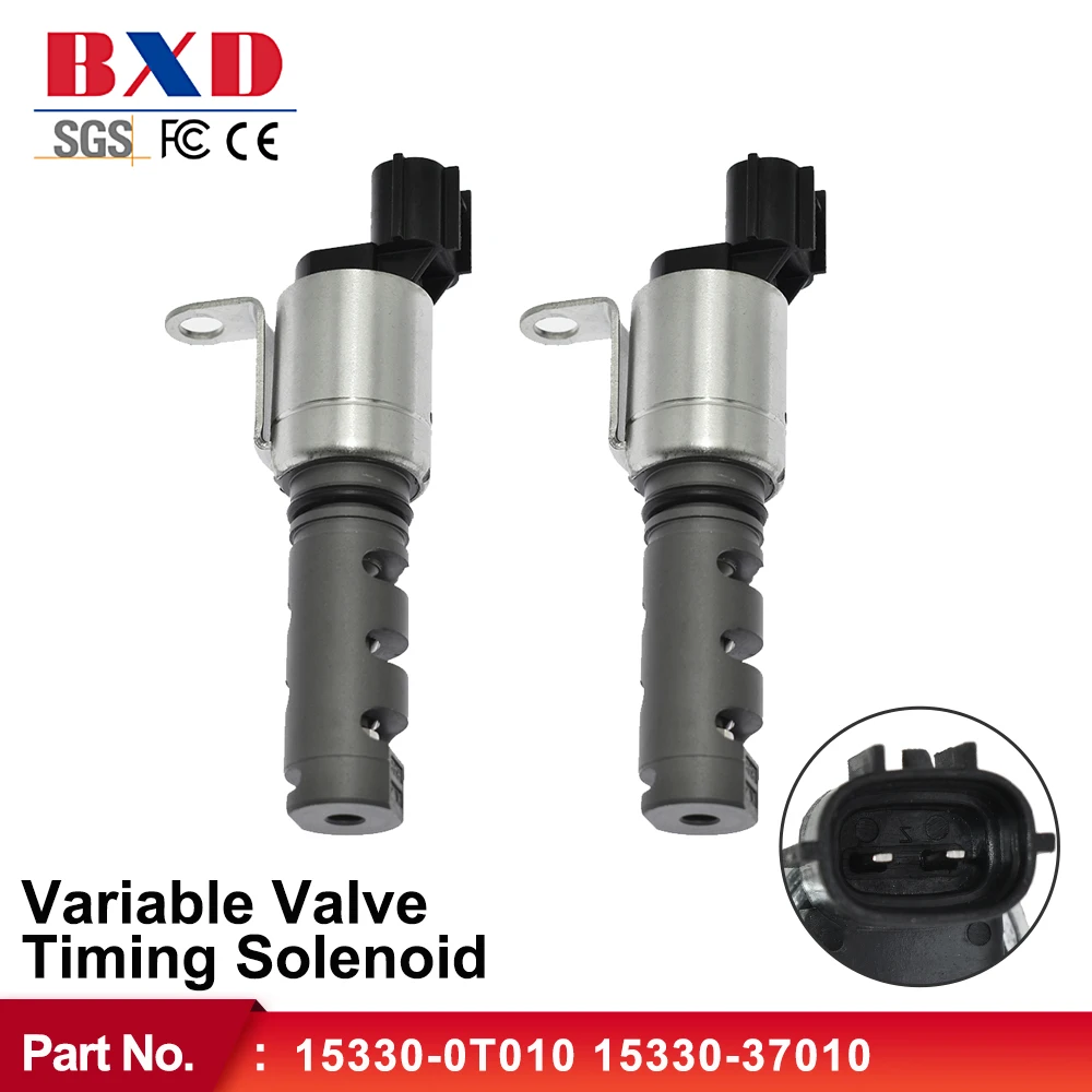 1/2pcs VVT Valve Variable Valve Timing Solenoid 15330-0T010 15330-37010 For Toyota Camry 2.5L Corolla Matrix 1.8L,Lexus IS ES NX