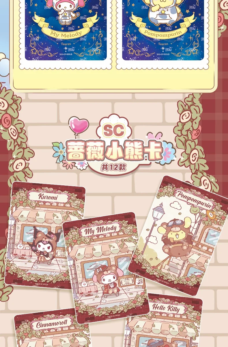 KAYOU Original Authentische Sanrio Exquisite Sammelkartenkollektion – PR Hello Kitty Sammelkartenspielzeug als Weihnachtsgeschenk – Detail 37