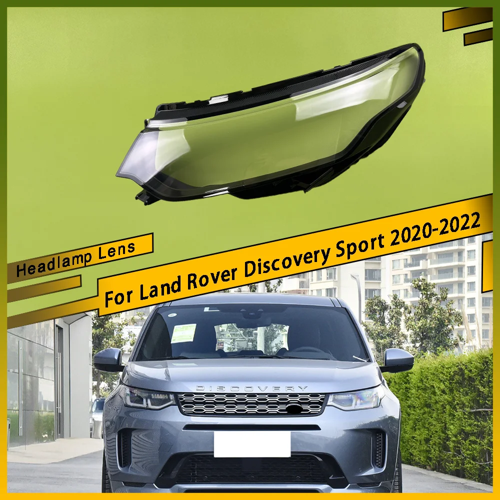 

For Land Rover Discovery Sport 2020 2021 2022 Headlamp Transparent Cover Headlight Shell Lamp Shade Lampshade Lens Plexiglass
