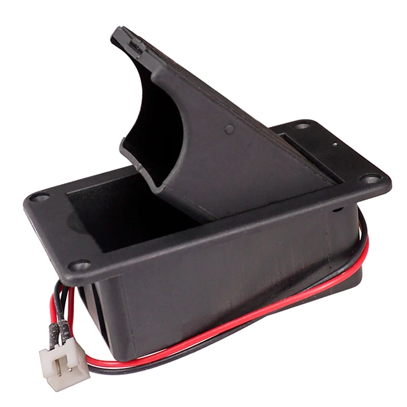 9V Mount Guitar Active Pickup Battery Cover Hold Box Battery Storage Case For Electric Guitar Bass Accessory