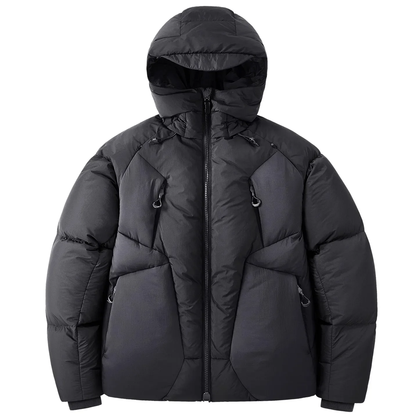 

Men New Extremely Cold Down Jacket Thick Hooded Windproof Warm Overcoat Fluffy Down Coat