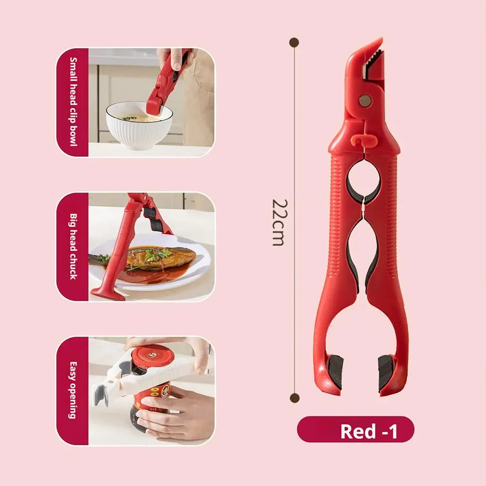 3 في 1 مكافحة تحرق كليب السلطانية كليب مكافحة زلة المشبك المطبخ كليب لوحة كليب تبخير طبق العزل رفع لوحة كليب السلطانية #5