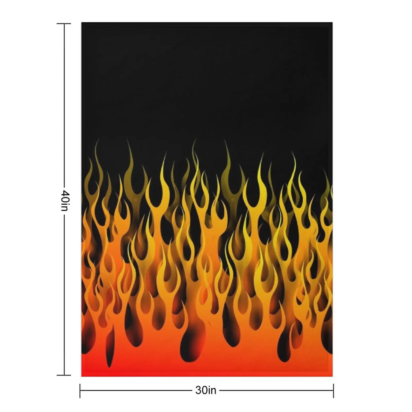 fire flames Throw Blanket Furry Decorative Sofas Luxury for babies Blankets