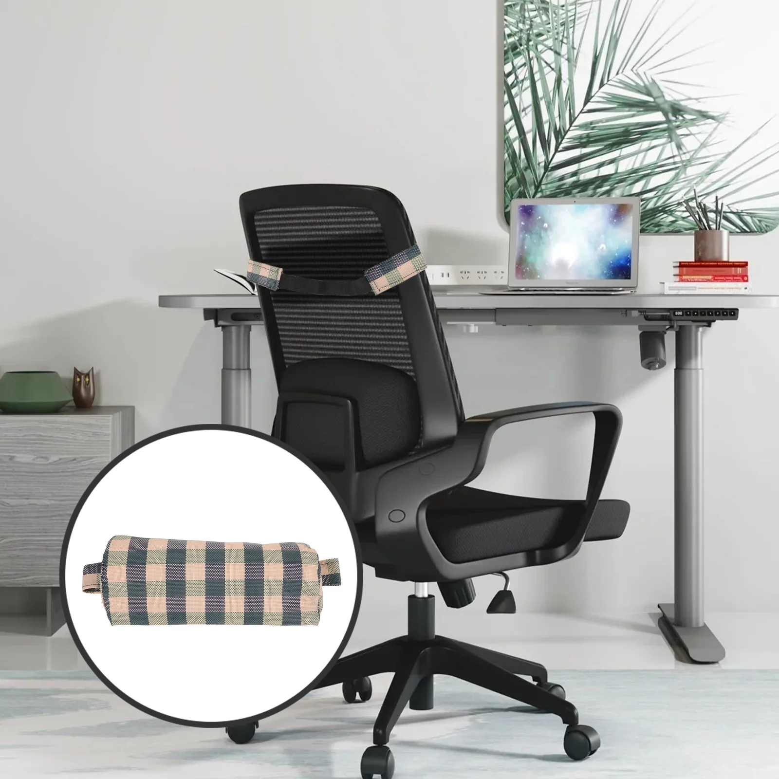 

Universal Chair Headrest Cushion for Comfortable Deck Beach Lounge Support Ergonomic Design Soft Supple Sponge Fitting