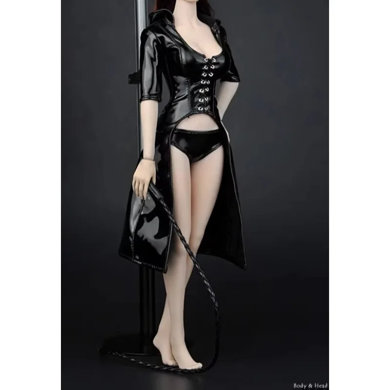 ZYTOYS 1/6 مقياس ZY5018ملابس نسائية مثيرة مقنعين سترة واقية من الجلد الملابس نموذج ل 12 ''عمل أرقام الجسم دمية