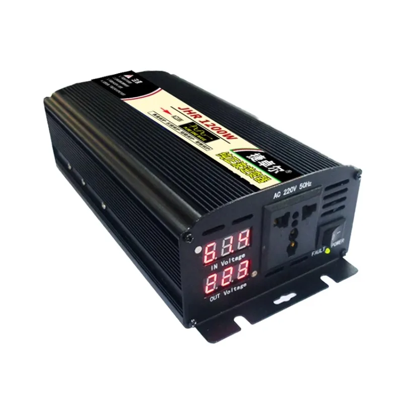 Pure sine wave 12V24V36V48V60V72V battery to 220V inverter household car appliances