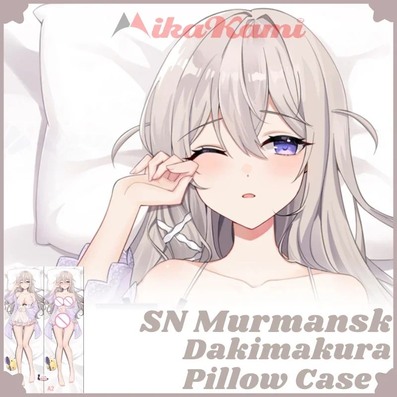 

SN Murmansk Dakimakura Azur Lane Game Pillowcase Fullbody Hugging Sexy Pillow Case Otaku Cushion Cover Home Bedding Decor Gift