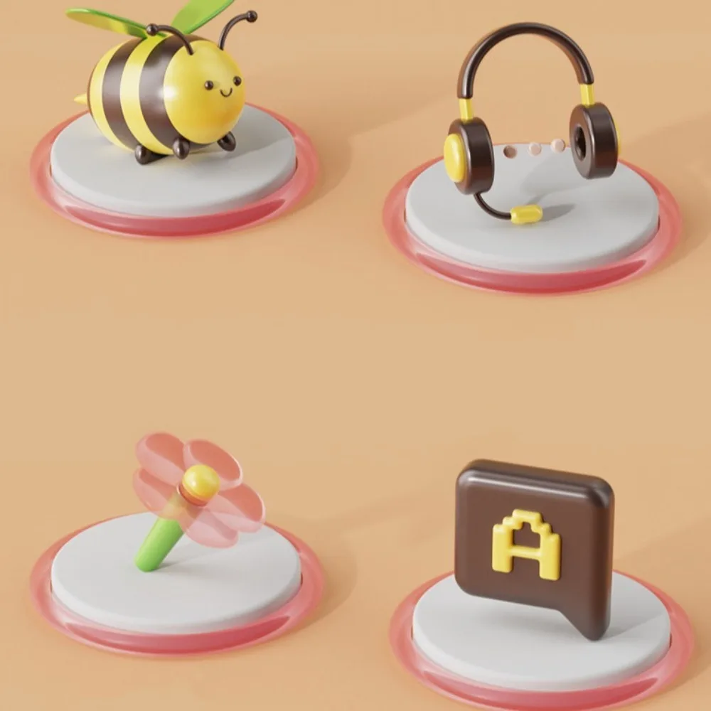 Early Education Toy Gutta Percha Electric Bee Toy Sound Recording Talking Animals Singing Dancing Bee Toy Funny Lovely Children