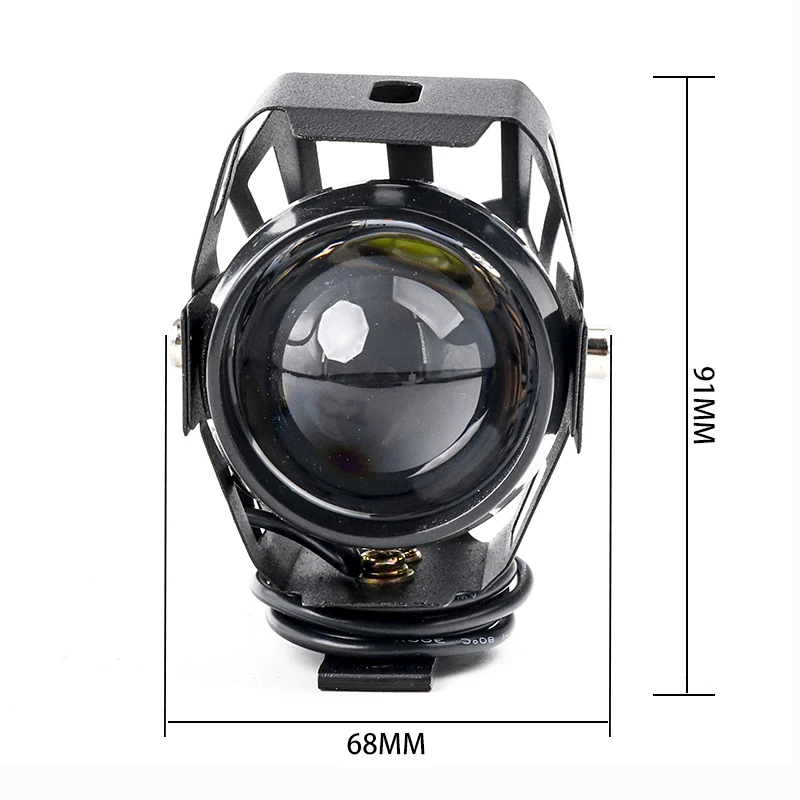 KUGOO M4,G-Booster Headlight Waterproof Thickened Aluminum Shell Light for Electric Scooter Modification Accessories