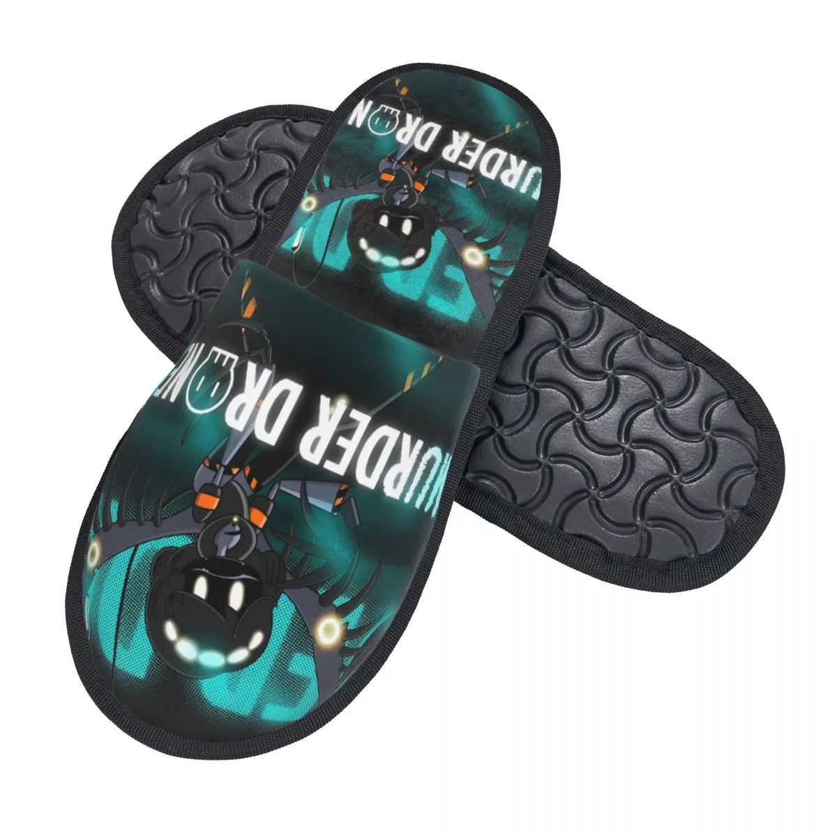 Custom Anime Movies Murder Drones Games Cozy Scuff Memory Foam Slippers Women Spa House Shoes