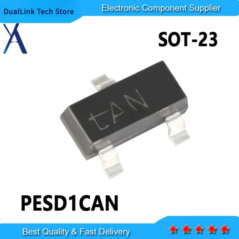 

100PCS PESD1CAN SOT-23