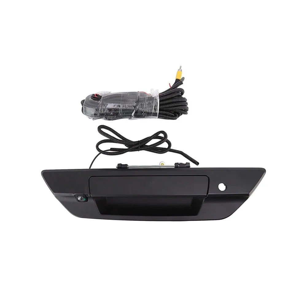 690900K350 Black Car Tailgate Handle Rear View Camera Backup Camera for 2016-2018 Toyota Hilux SR5 M80 69090-0K350