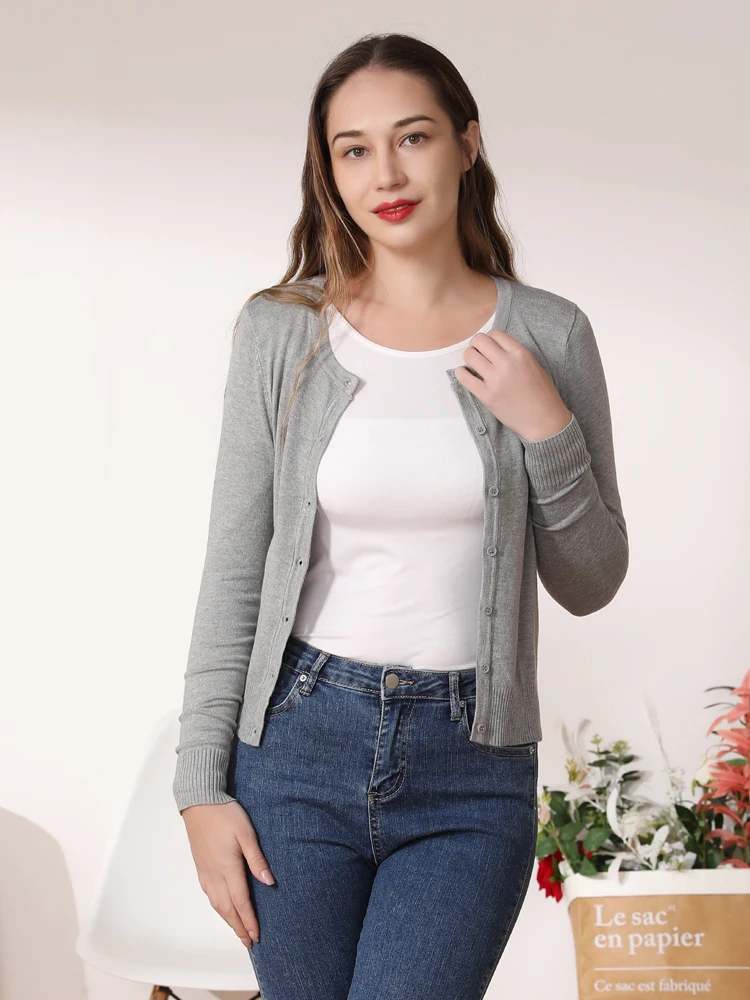 cardigan noir korean style crop top manche longue haut rose femmes de vêtements femme cardigans laine à tricoter manteau pull gilet tricot vetement