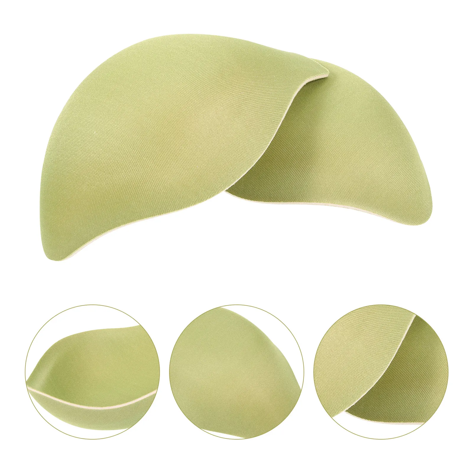 

4pcs Bulge Skin-Friendly Underwear Pads Comfortable Lightweight Underpants Pads For Nightclub Stage Protection Swim