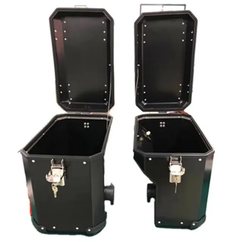 Motorcycle side box for aluminum bag  pannier left and right  case 43L for