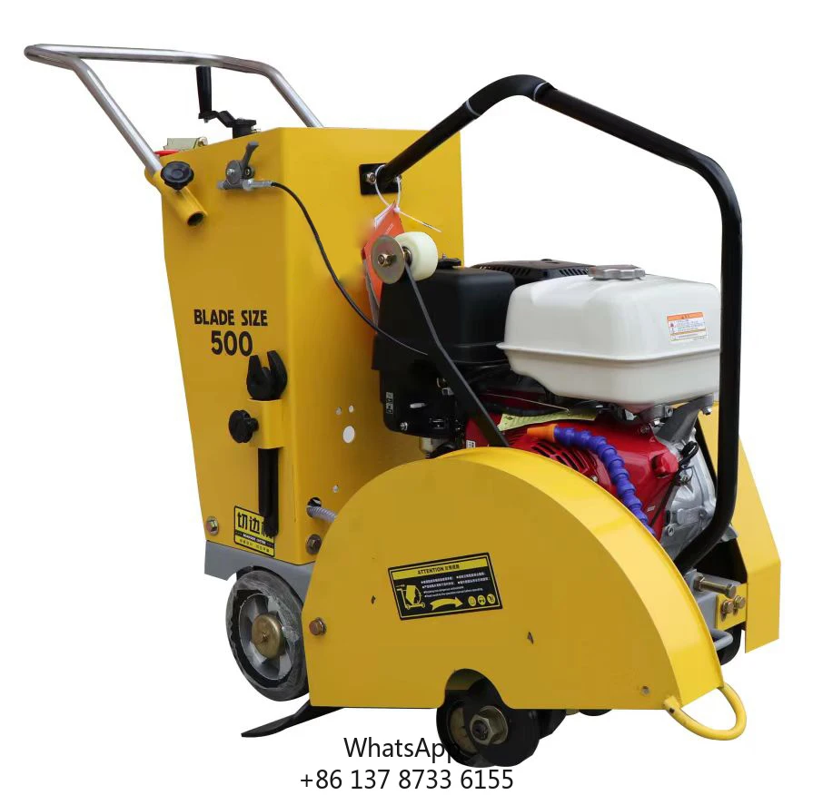 New 500mm Diesel Concrete Cutter Saw Machine Construction Equipment With Engine And Motor Core Components