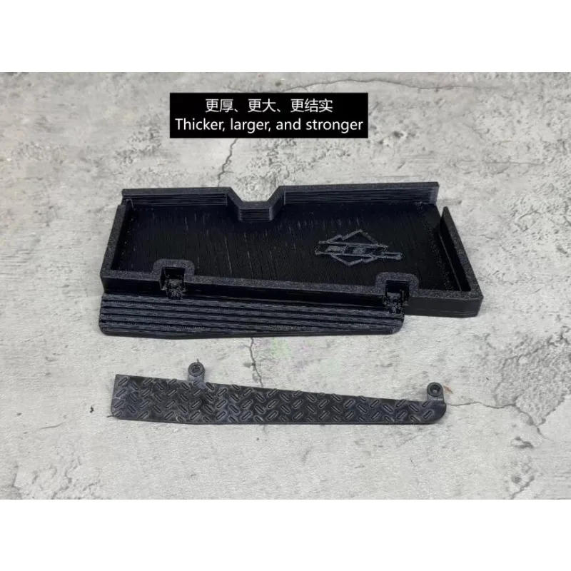 

Fit 1/10 FMS FJ40 Side Step Guards,Combine Step Skid Plate Body Bracket,Direct Stock Hole Installation High Strength Mod Parts