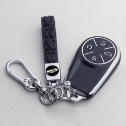 Car Key Case For Chery Exeed RX CDM VX LX TX TXL PHEV 2024 Remote Cover Bag Shell Keychain Ring Holder Fob Interior Accessories