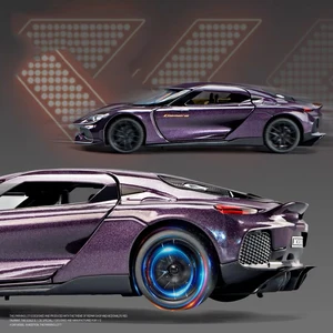 1:32 GT GEIMERA MEGA-GT GEMINI MINIATURE LEAGE CAR. 12 Hauptverkäufe Mega -Licht - №8