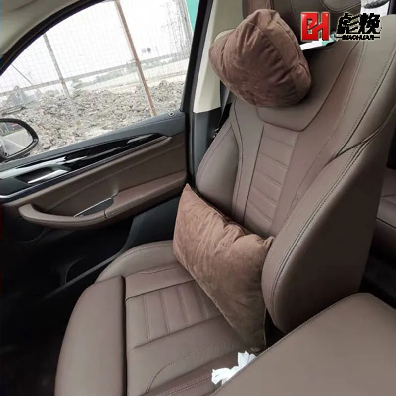 For AUDI A1 A3 A4 B5 B6 B7 B8 B9 A5 A6 C5 C6 C7 A7 A8 D3 Q3 Q5 Q7 TT Car Neck Pillows Head Support Protector Headrest Backrest