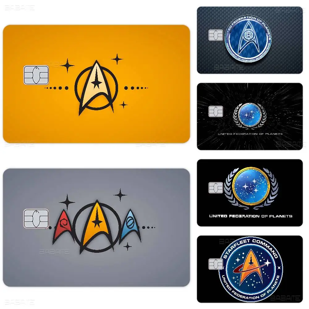 S-Star Trek 100% Hot Sale Amine Credit Debit Bank Card Bus Card Film Skin Sticker