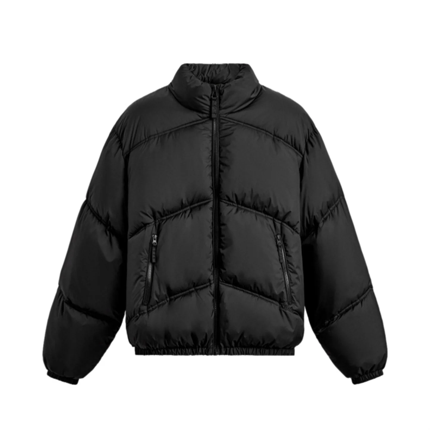 Faionable التكنولوجيا النسيج القطن Jaet الرجال ملابس خارجية غير رسمية وصول جديد موسم الخريف مريحة طويلة Sve سستة إغلاق #5