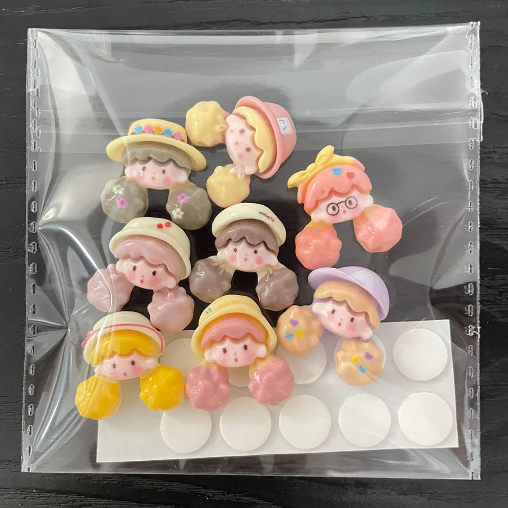 

Милый мультяшный крем-клей, аксессуары из смолы, материалы ручной работы, аксессуары для волос, наклейки на холодильник, чехлы для телефонов, аксессуары