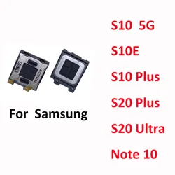 New For Samsung Galaxy S10 5G S20 Plus Ultra S10E Note10 Built-in Earphone Earpiece Receiver Front Top Ear Speaker Repair Parts