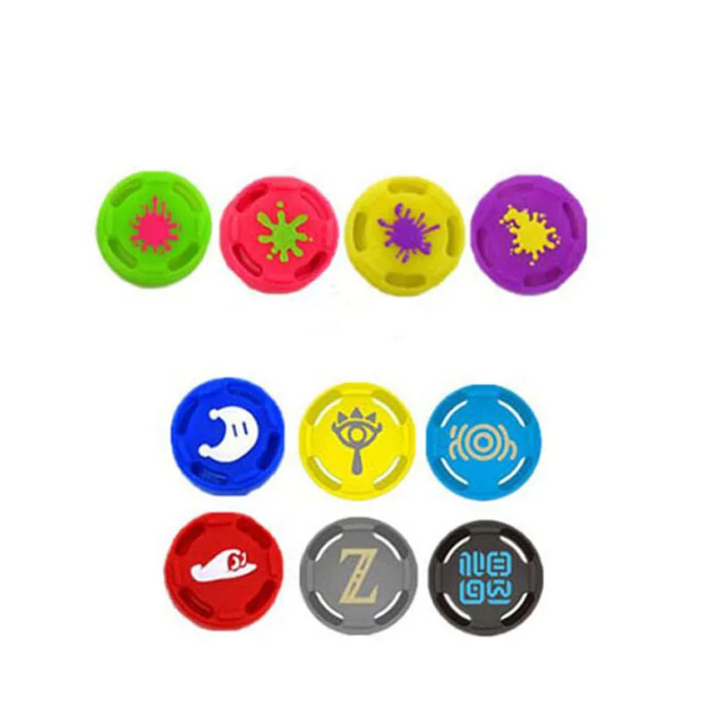 Silicone Thumb Stick Grip Caps Custodia protettiva per joystick analogico per Zelda Nintend Switch NS JoyCon Controller Joy-Con Joypad