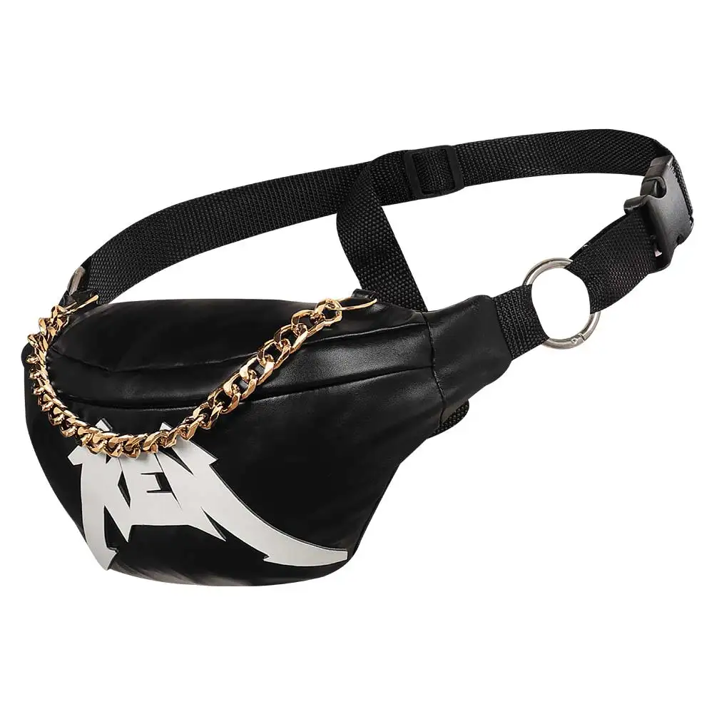 Ken Cosplay Waist Bag Crossbody Travel Sports Bags Chest Waist Pack Adult Retro Disguise Halloween Carnival Costume Accessories