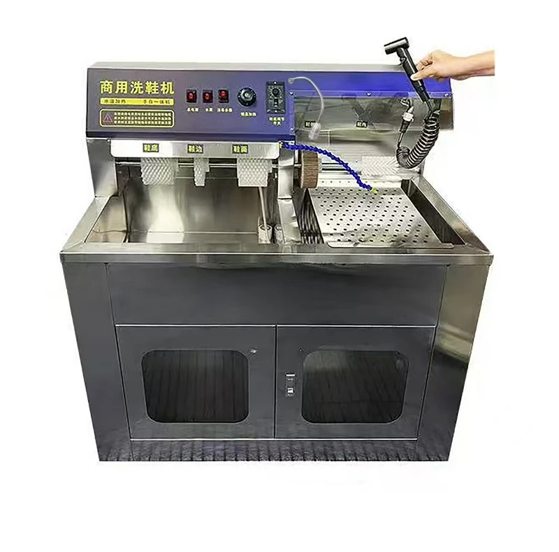 Mesh Cloth Board Canvas Sneakers Washing Machine With Light Commercial Used Professional Automatic Laundry Shoes Washing Machine