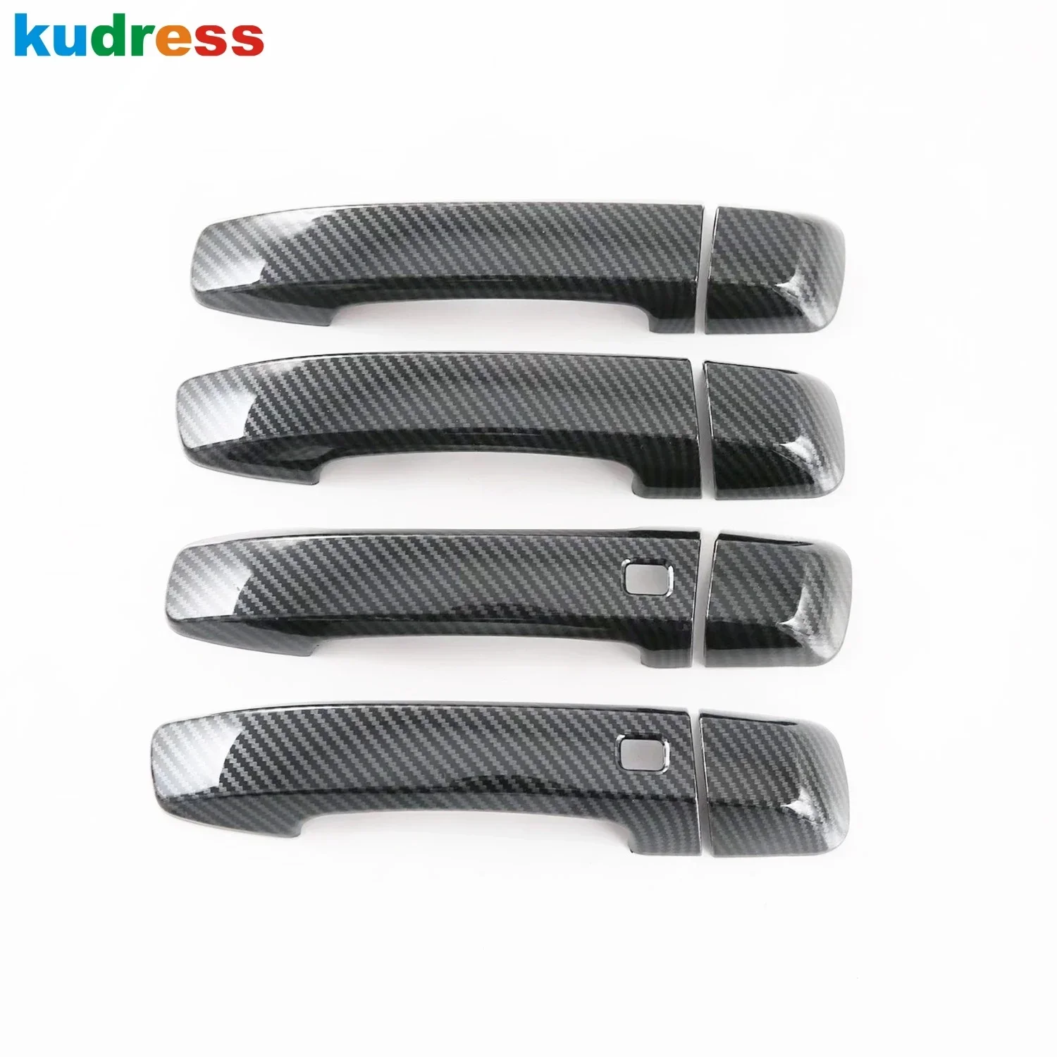 Car Accessories For KIA Mohave Borrego 2020-2022 2023 2024 2025 Carbon Fiber Door Handle Cover Trim Side Door Handles Bowl Cup
