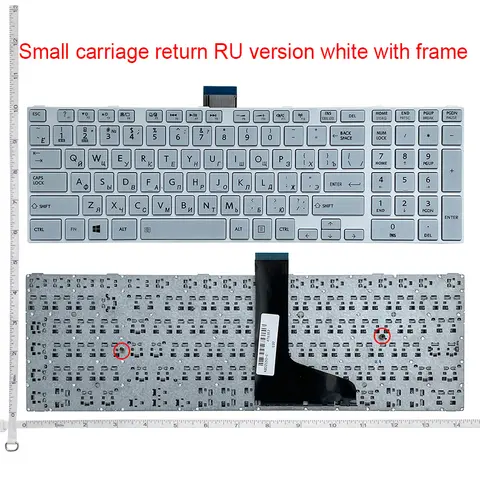 US/SP/RU/UK/FR/ Keyboard for Toshiba Satellite L50-A C50D C50-A C55D L70 L75 C70 C75 C50 M50-A M50D-A   Laptop Keyboard