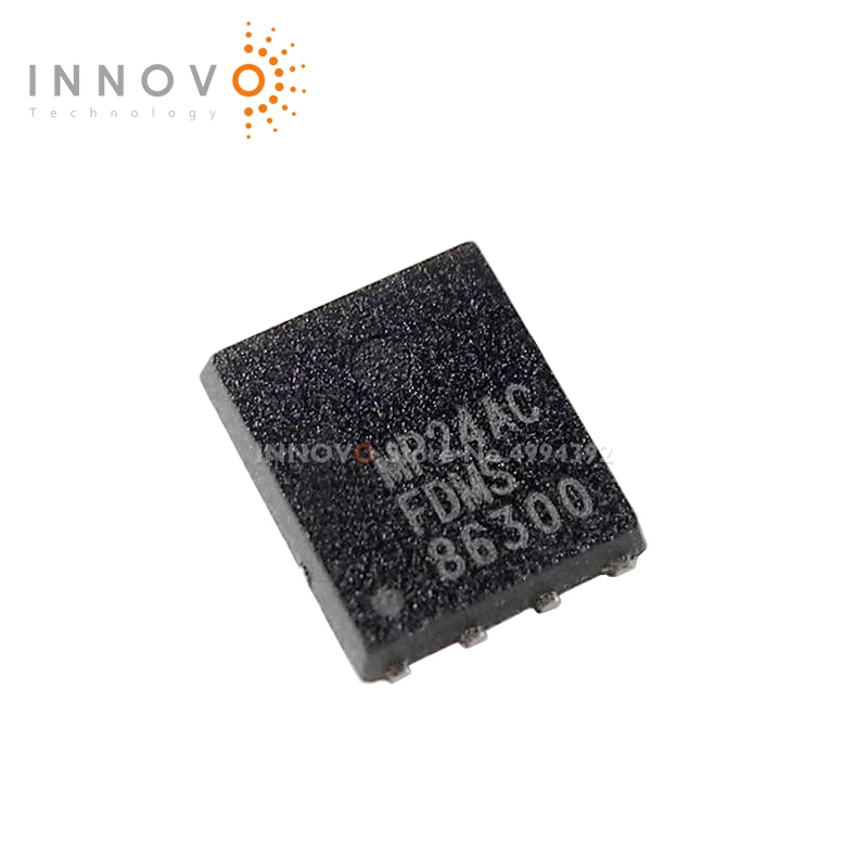 1 قطعة/الوحدة FDMS86300DC FDMS86300 86300 N-قناة 80 فولت 24A (Ta)، 76A (Tc) 3.2 واط (Ta)، 125 واط (Tc) سطح جبل 8-PQFN (5x6)