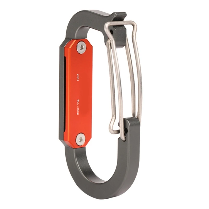 Heavy Duty Climbing Carabiner Clip Outdoor Quick Draws Rock Climbing Carabiner Fast Hanging Tool Rack Easy to Use