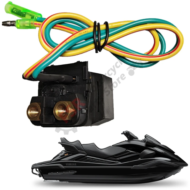 

Jet Ski starting relay,Fits Yamaha FX Cruiser 1000 HO 1100 SHO SVHO 1800 VX Sport Deluxe 1100 FZR FZS 1800,P/N:6B6-81940-00-00