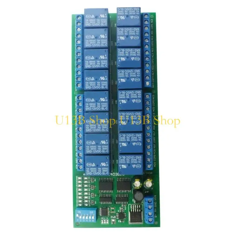 U13B 12V 16Ch Module RTU UART Control Switch for Identification System Access
