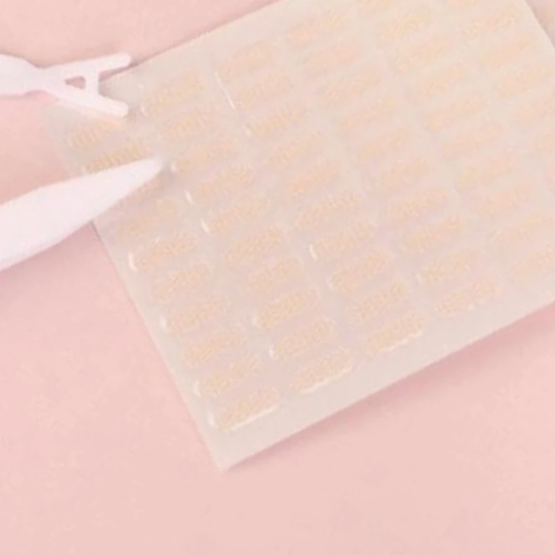 

180/300/600Pcs Invisible No Trace Lace Ultra Thin Breathable Local Double Eyelid Tape For Swollen Eye Water Activated Stickiness